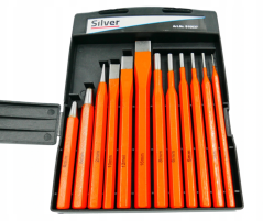 Sada sekáčů, průbojníků, jamkovačů 12ks