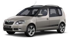 Cotieră Škoda ROOMSTER, negru, piele ecologică