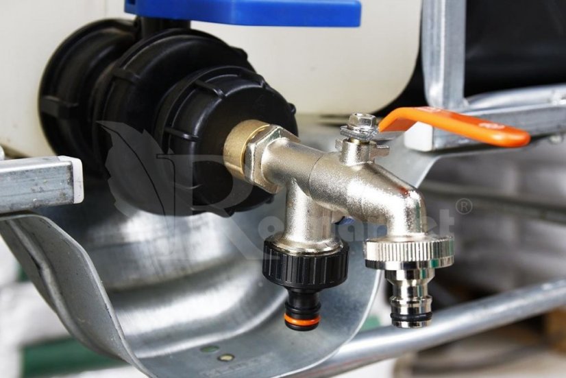 Robinet mecanic pentru rezervor IBC pentru container 1000l 61 mm PKR3 / 4 "cu cuplare rapidă