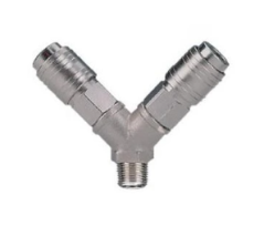 Vzduchový rozbočovač typ Y 3/8´´ vnější závit
