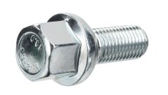 Schrauben M12x1,5, Gewinde 24 mm, kugelförmig, K 17