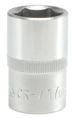 Dugókulcs 1/2" 17mm rövid YT-1210