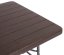 Catering készlet asztal + 2 pad 180cm Wooden Brown