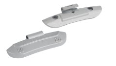 Cutie contragreutăți ZN pentru jante de tablă cu strat de protecție 30g 100buc