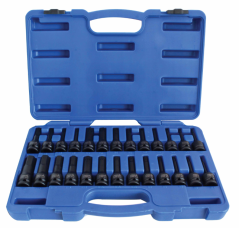 Sada rázových nástavců TORX HEX XZN 1/2" 26ks A-IS2612