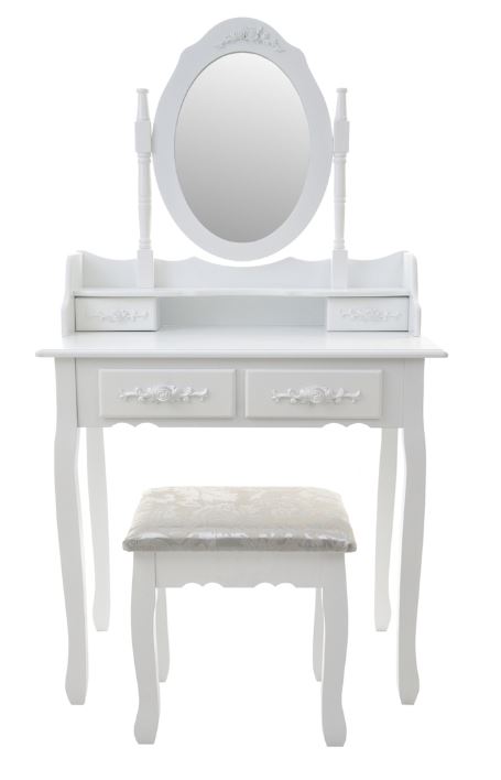 Toaletna miza Primadonna WHITE