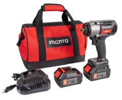 Akumulátorový rázový uťahovák 18V 1180 Nm + 2x4,0 Ah batérie A63R 1/2"