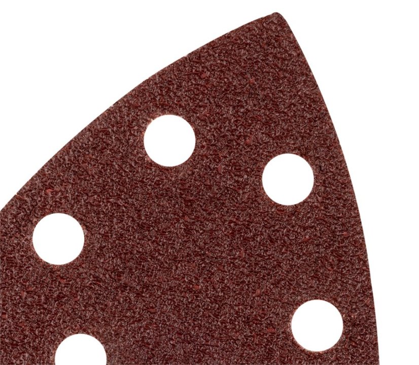 Brusni papir s čičkom, željezo 102 x 152 mm, P40, 5 kom, s 11 rupa 58T300
