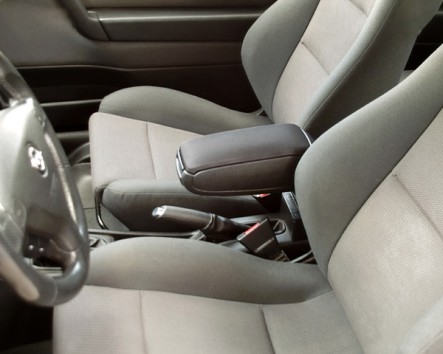 Armlehne Opel ASTRA 2 G 1998–2009, schwarz, Kunstleder