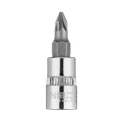 Bit odvijač PZ1 za 1/4" kratki, 37 mm 10-319