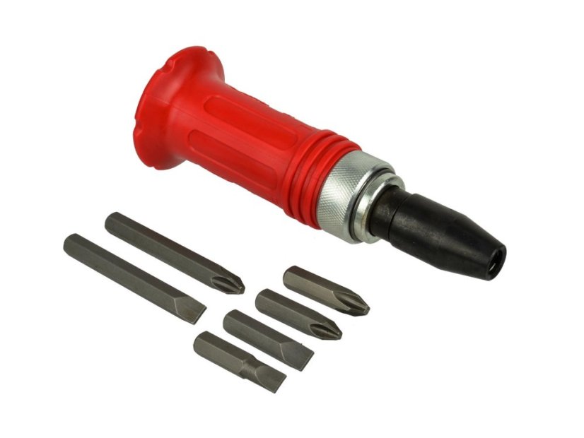 Schlagschrauber + 6 Stück Bits G30251