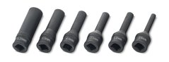 Kulcskészlet elhasználódott izzító gyertyákhoz 6db 1/4"