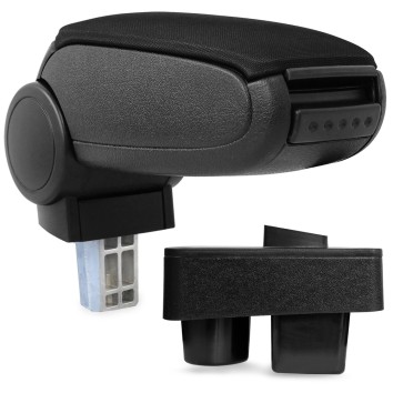 Armlehne Škoda FABIA 2, schwarz, Textilbezug