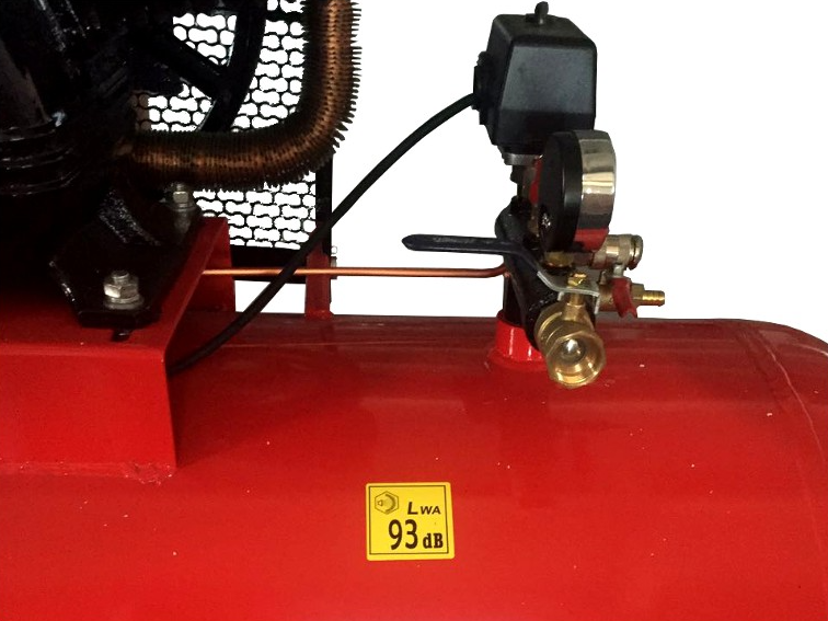 Háromdugattyús olajos kompresszor 500l 10,8kW 9bar 400V KD1413