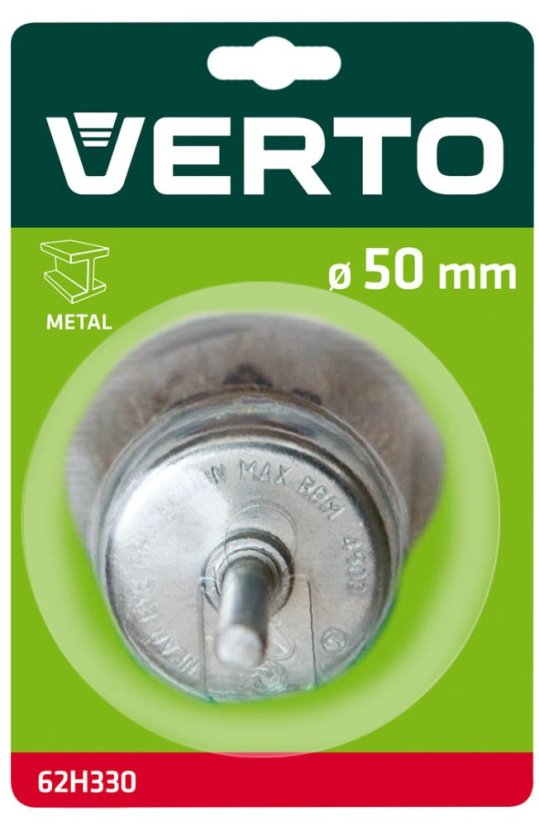 Drahtbürste mit Schaft, 50 mm 62H330