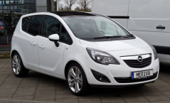 Cotieră Opel MERIVA FLEXRAIL - Armster 2, piele-eco, gri