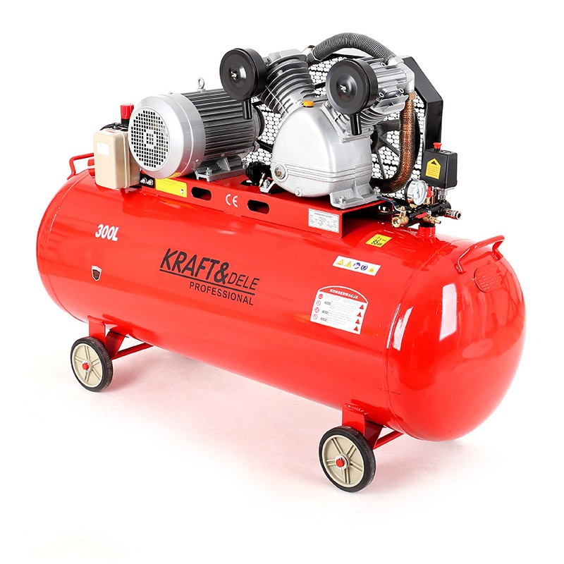 Kompresor 300l olejový 2-pístový 400V KD1410 + Separator