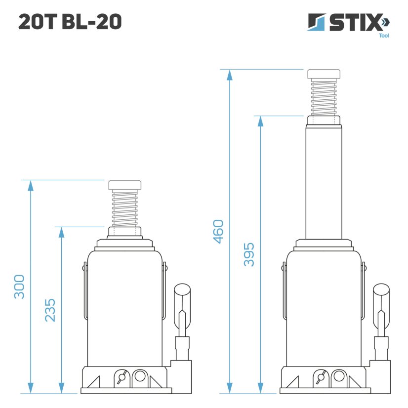Hidraulična stupna dizalica 20T BL-20