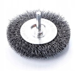 Žična krožna krtača za vrtalnik, na trnu s premerom 100 mm TA4003