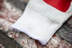 Kesztyű , 65% pamut + 35% poliészter gumival bevonva , 10-es méret 97-615