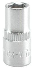 Dugókulcs 1/4" 7mm rövid YT-1406