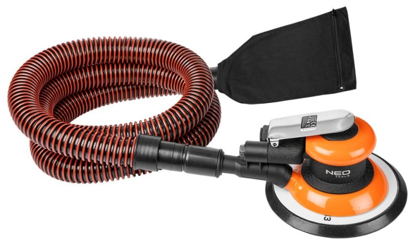 Pneumatischer Exzenterschleifer 150 mm, Absaugung 14-013