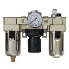 Vzduchový filtr + regulator + přimazávání 1/4"
