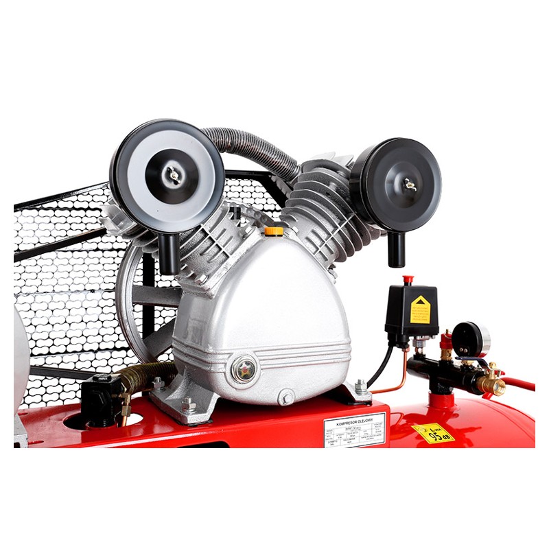 Kompresor 300l olejový 2-pístový 400V KD1410 + Separator