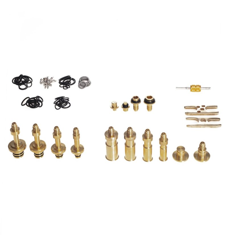 Adapter zum Spülen der Klimaanlage, großes Set XXL, 78-teilig, TA1016