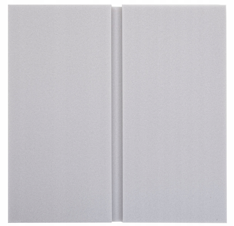Akustični panel pravokutnici 50x50 cm, debljina 3 cm, svijetlosivi
