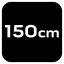 Aluminijska libela S 400, 3 bočice, 2 ručke, 150 cm 71-146