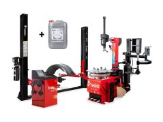 Zvýhodnený set pre pneuservis - zdvihák, vyzúvačka, vyvažovačka