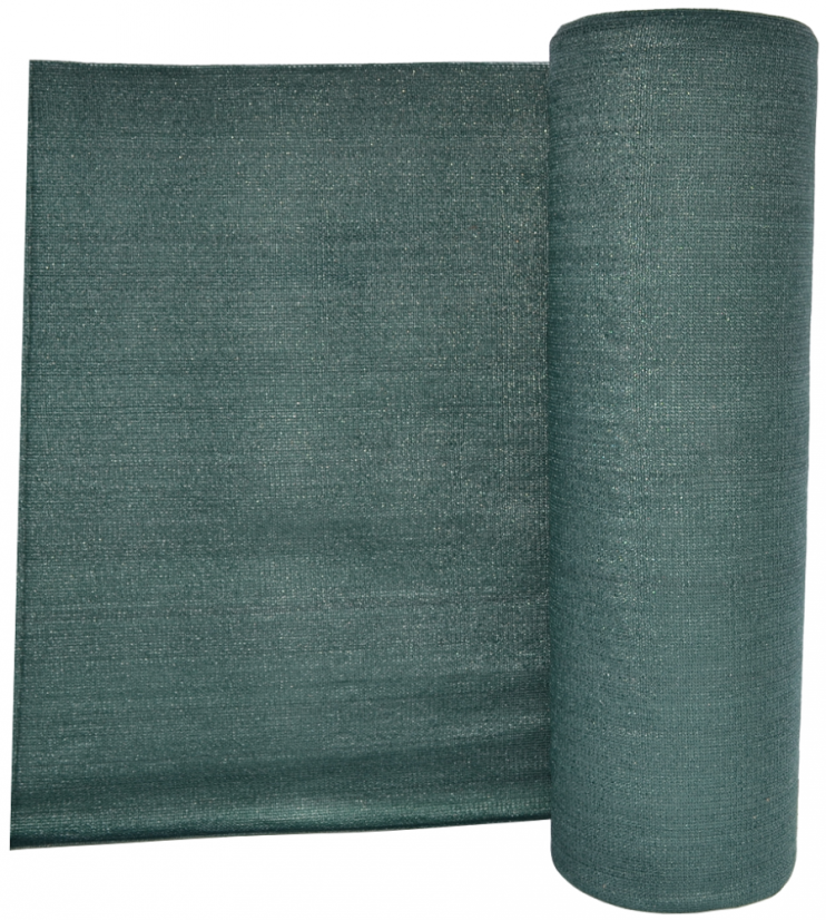 Plasă umbrire VERDE 1,2M x 50M 90% UMBRIRE