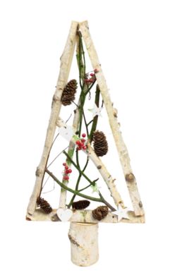 Dřevěný vánoční stromek 62cm TWIG