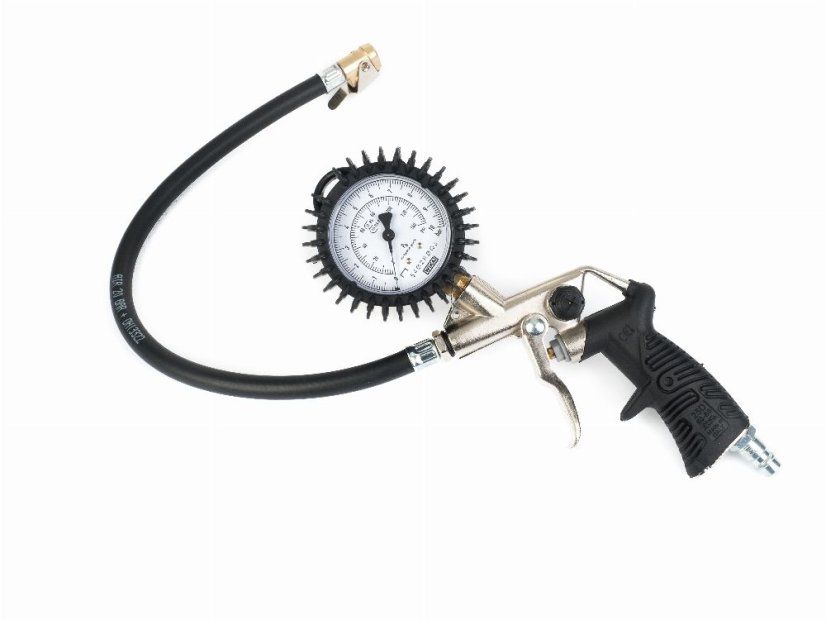 Reifenfüllpistole, 0-10 bar/psi, zertifiziert
