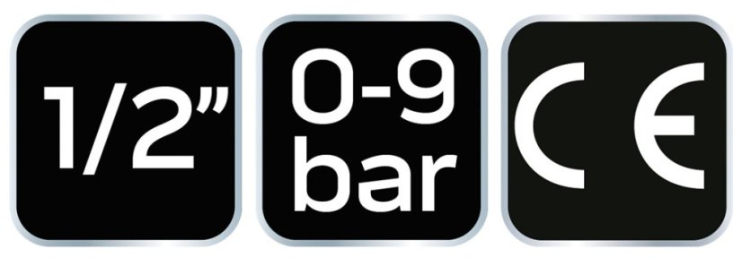 Ablassfilter mit Metallgehäuse 1/2" Druckminderer 14-732