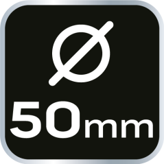 Kladivo gumové 50 mm, 340 g, dřevěná rukojeť 25-061