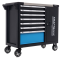 Cărucior pentru scule de atelier 309 buc - 7 sertare + dulap KD1069