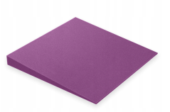 Akustična ploča 3D s kosim rubovima, 50x50 cm, debljina 5 cm, ljubičasta