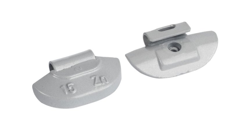 Centírozó (felütős) súly ZN védőrétegű pléh felnikre 15g 100db