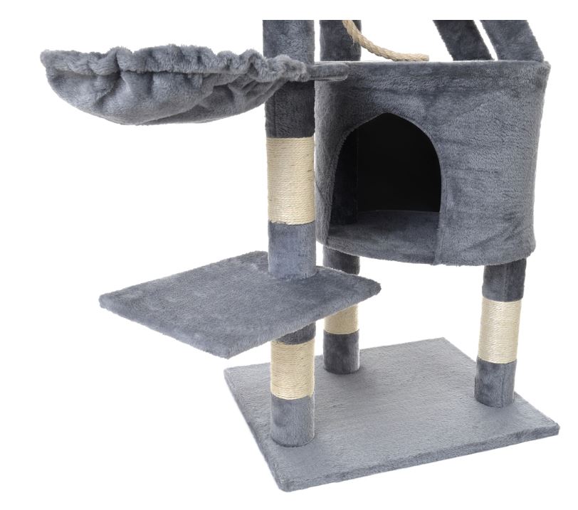 Ansamblu pentru pisici 120cm Grey Bella