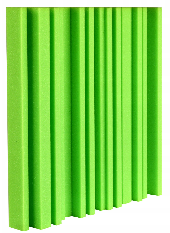 Akustický panel Equalizer 50x50cm, tloušťka 7cm, světle zelený