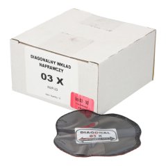 03X – Diagonaler Reparaturflicken, 98 x 98 mm