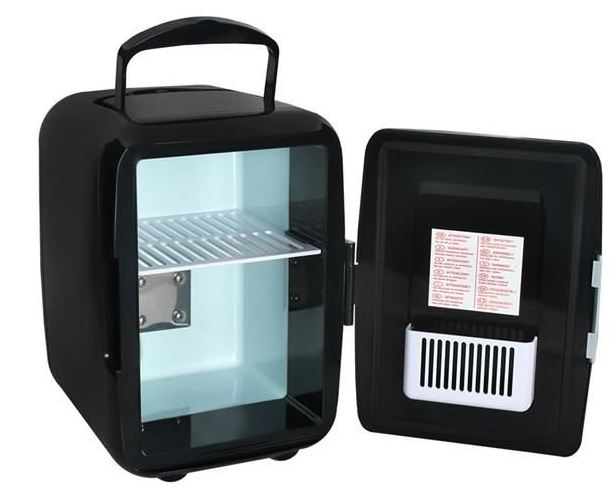 Hordozható hűtőszekrény 4L Black