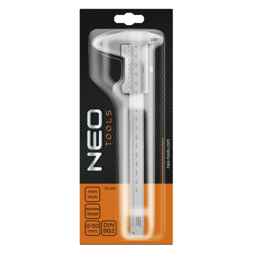 Čeljust 150 mm, nehrđajući čelik 75-001