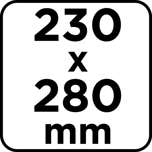 Csiszolópapír 230 x 280 mm, P100 58T346