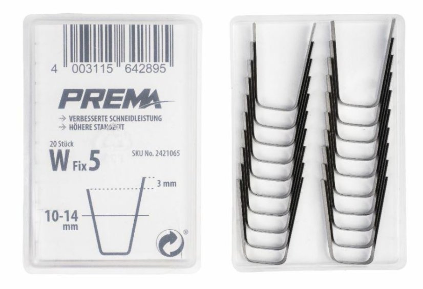Nož za rezanje W Fix 5, za PREMA rezač uzoraka 10-14 mm, 20 KOM.