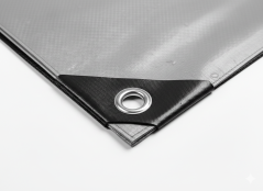 Ezüst színű takaró ponyva 4x6 m 200 g/m2