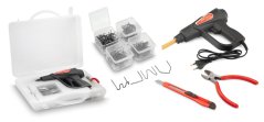 Műanyag hegesztő + kapcsok 120W KD865