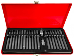 Set de biți 40 buc TORX / IMBUS / SPLINE V39020